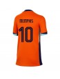 Billige Nederland Memphis Depay #10 Hjemmedrakt Dame EM 2024 Kortermet